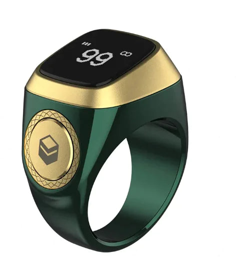 Tesbih Ring™ with Prayer Reminder & Smart Zikr Counter