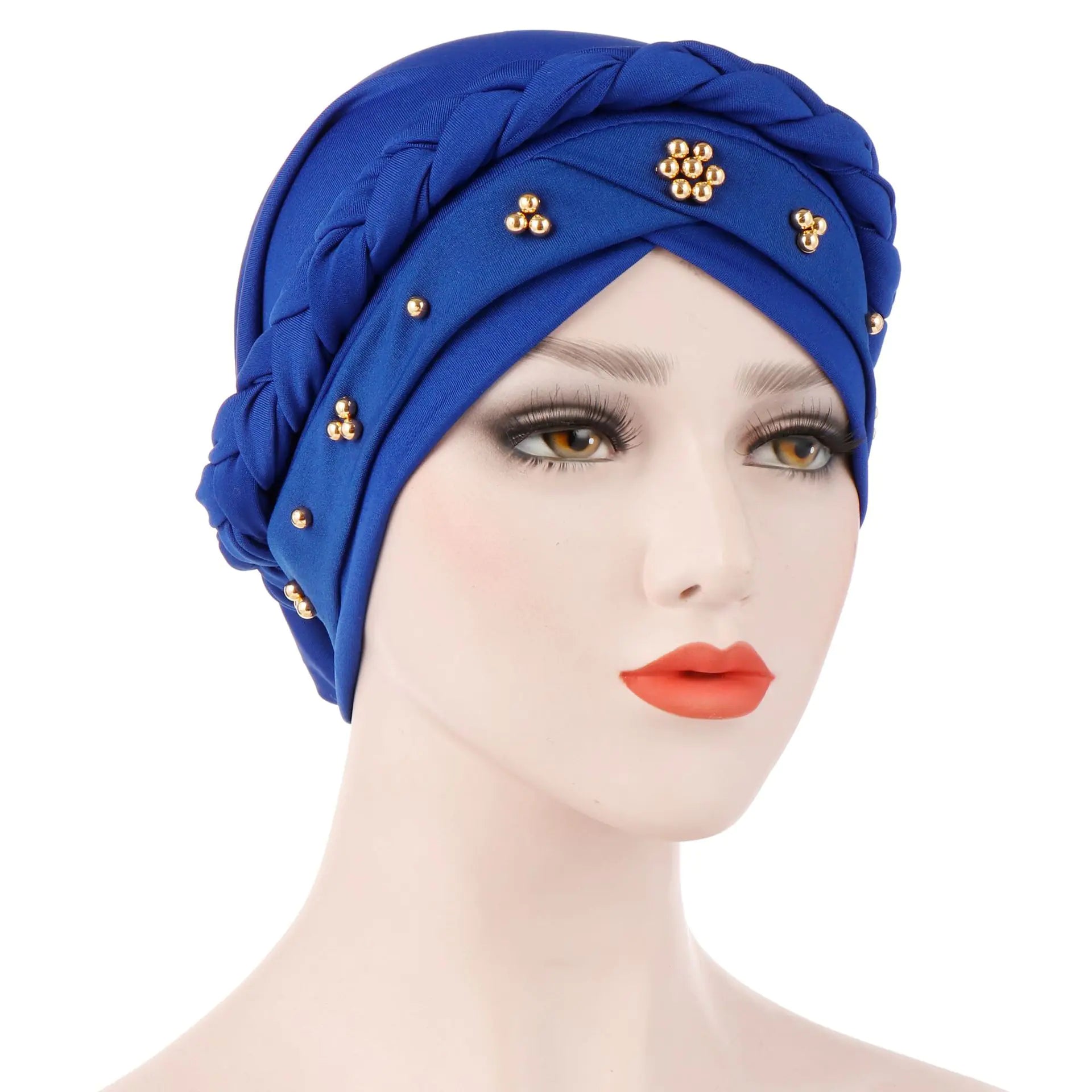Single Color Gold Pearl Whip Cap