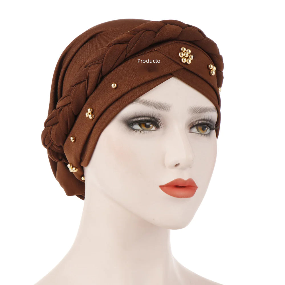 Single Color Gold Pearl Whip Cap