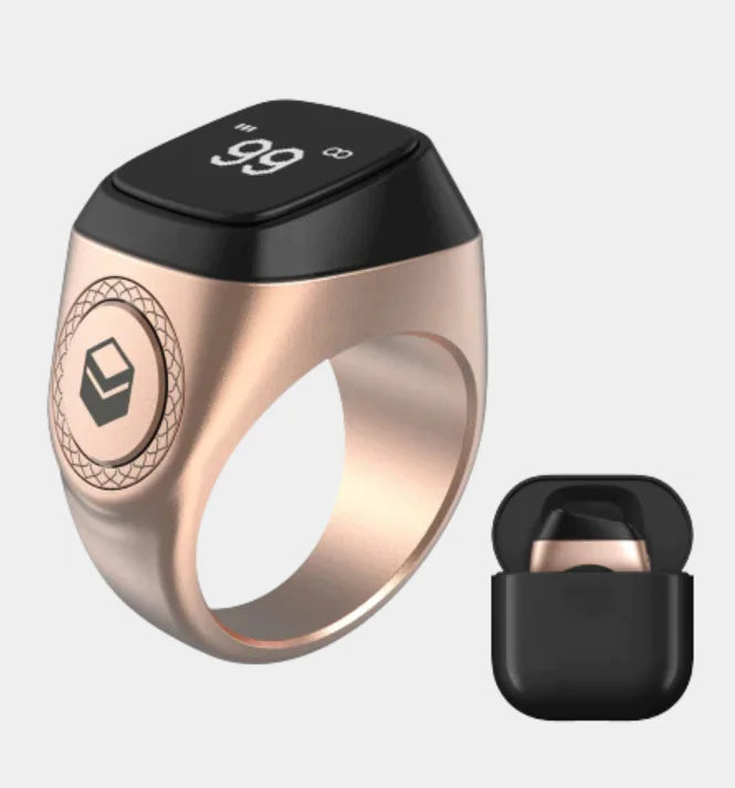 Tesbih Ring™ with Prayer Reminder & Smart Zikr Counter