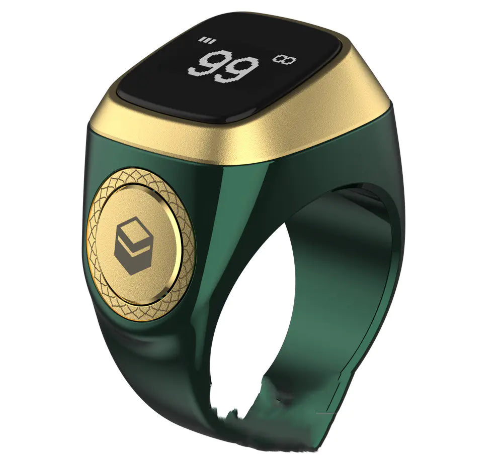 Muslim Smart Ring Featuring Tasbih Beads Function