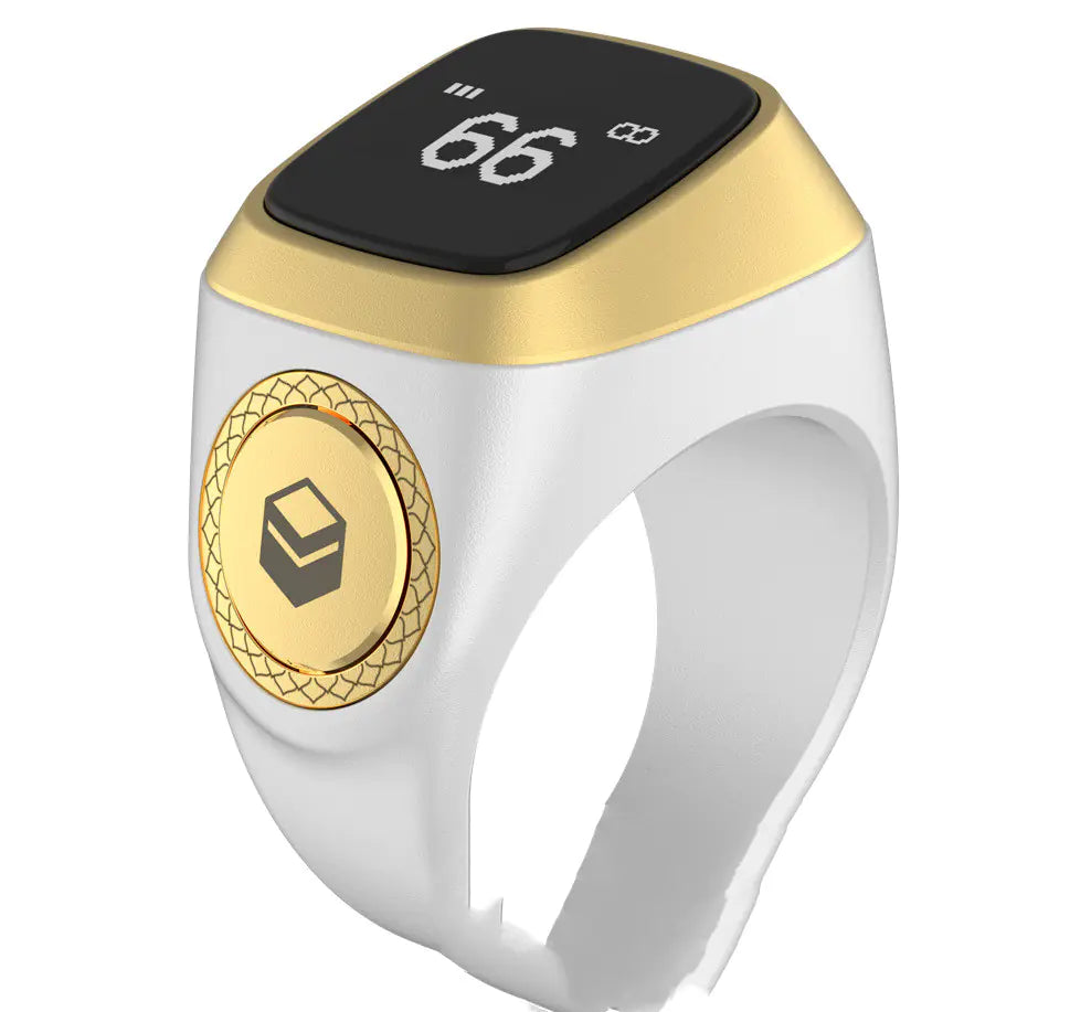Muslim Smart Ring Featuring Tasbih Beads Function