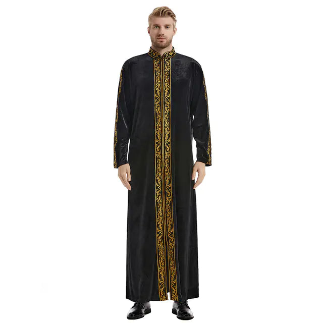 Premium Embroidered Thobe