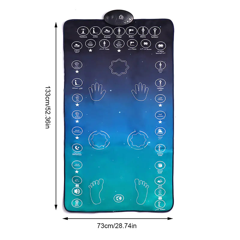 Smart Electronic Prayer Mat for Muslim Worship at Home