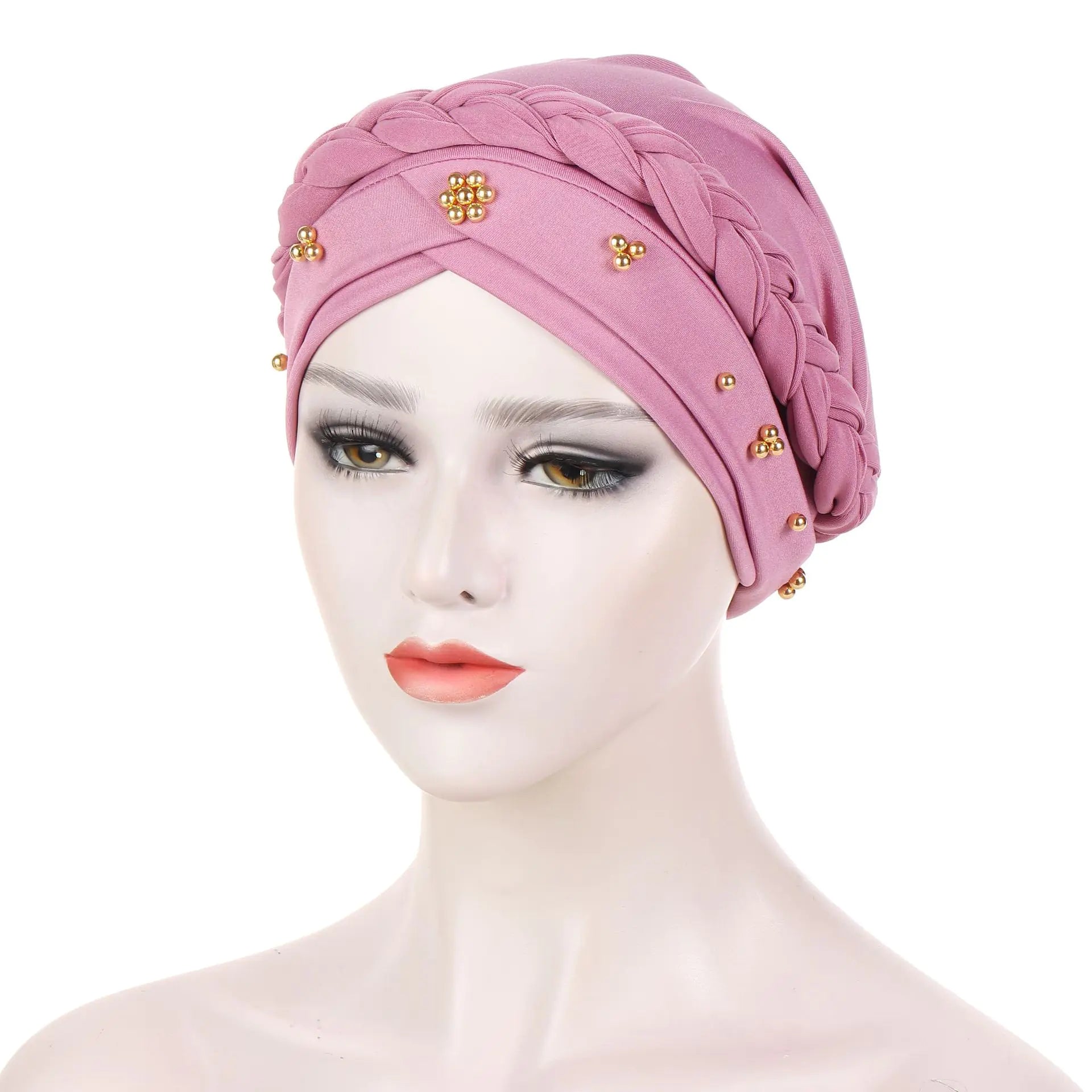 Single Color Gold Pearl Whip Cap
