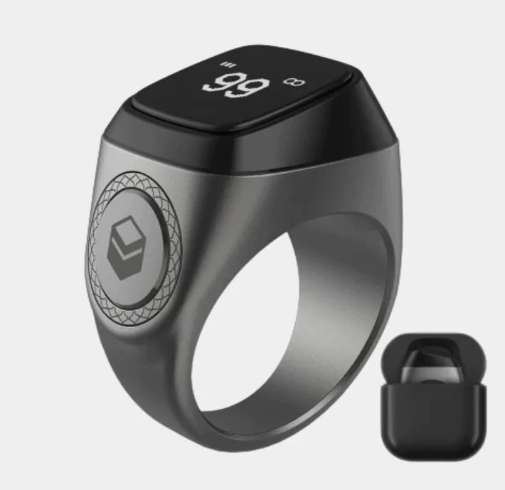 Tesbih Ring™ with Prayer Reminder & Smart Zikr Counter