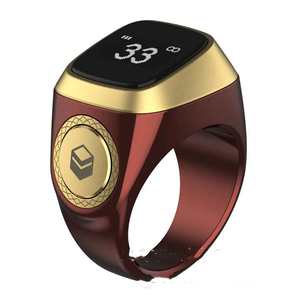 Muslim Smart Ring Featuring Tasbih Beads Function