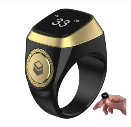 Tesbih Ring™ with Prayer Reminder & Smart Zikr Counter