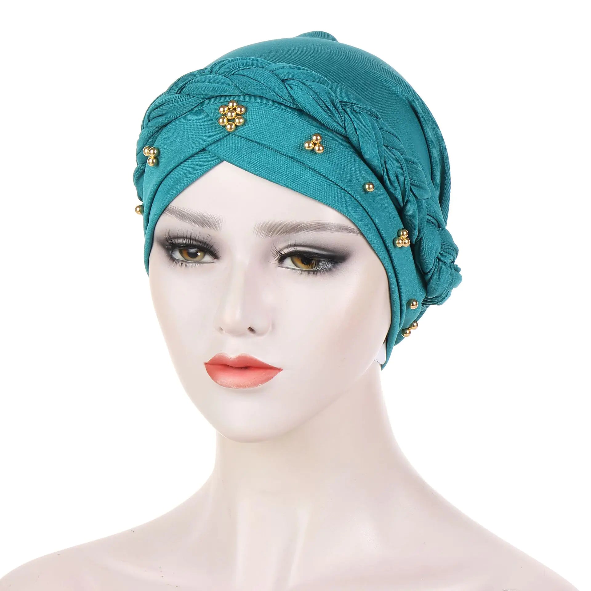 Single Color Gold Pearl Whip Cap